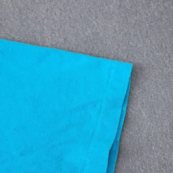 Vintage Grand‎ Tetons Funny Moose T-Shirt Size XL Singlestitch Sleeves Blue 1988 - Picture 5 of 9